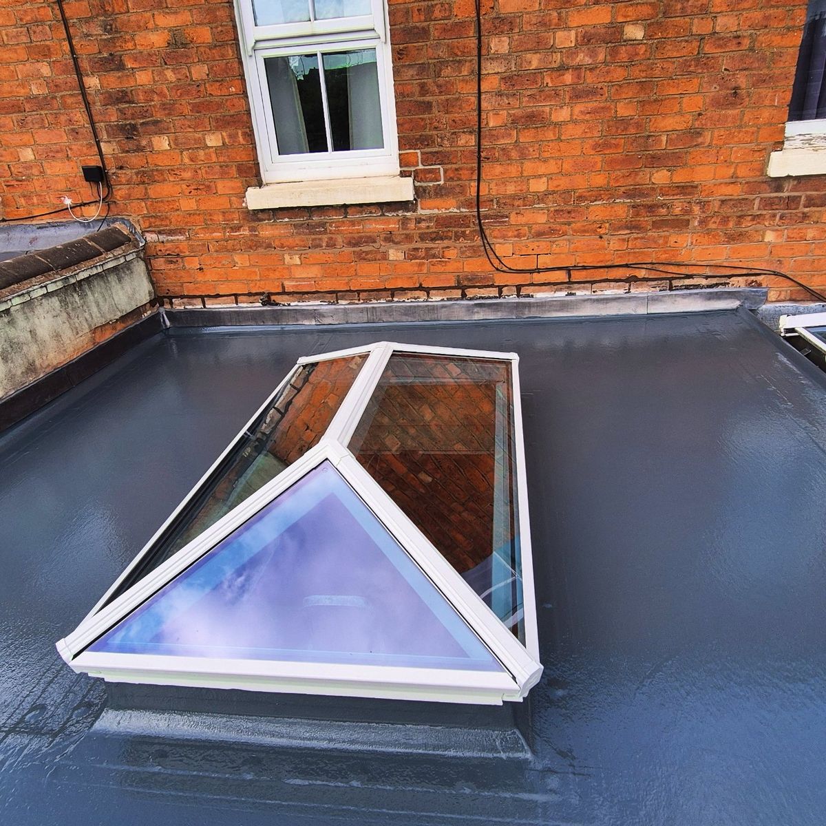 Completed semi-detached house re-roof, Birmingham